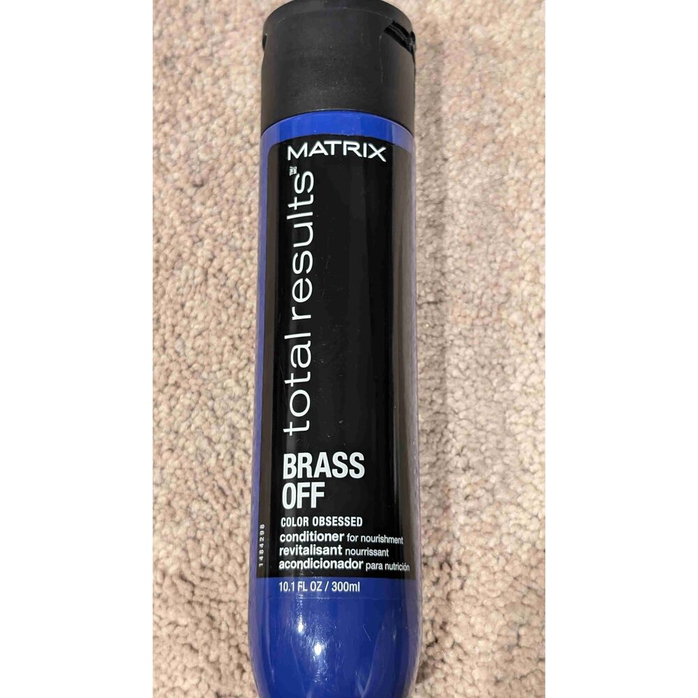 Matrix Blue Hydrating Nourishing Brass Off Conditioner 10.1 Oz